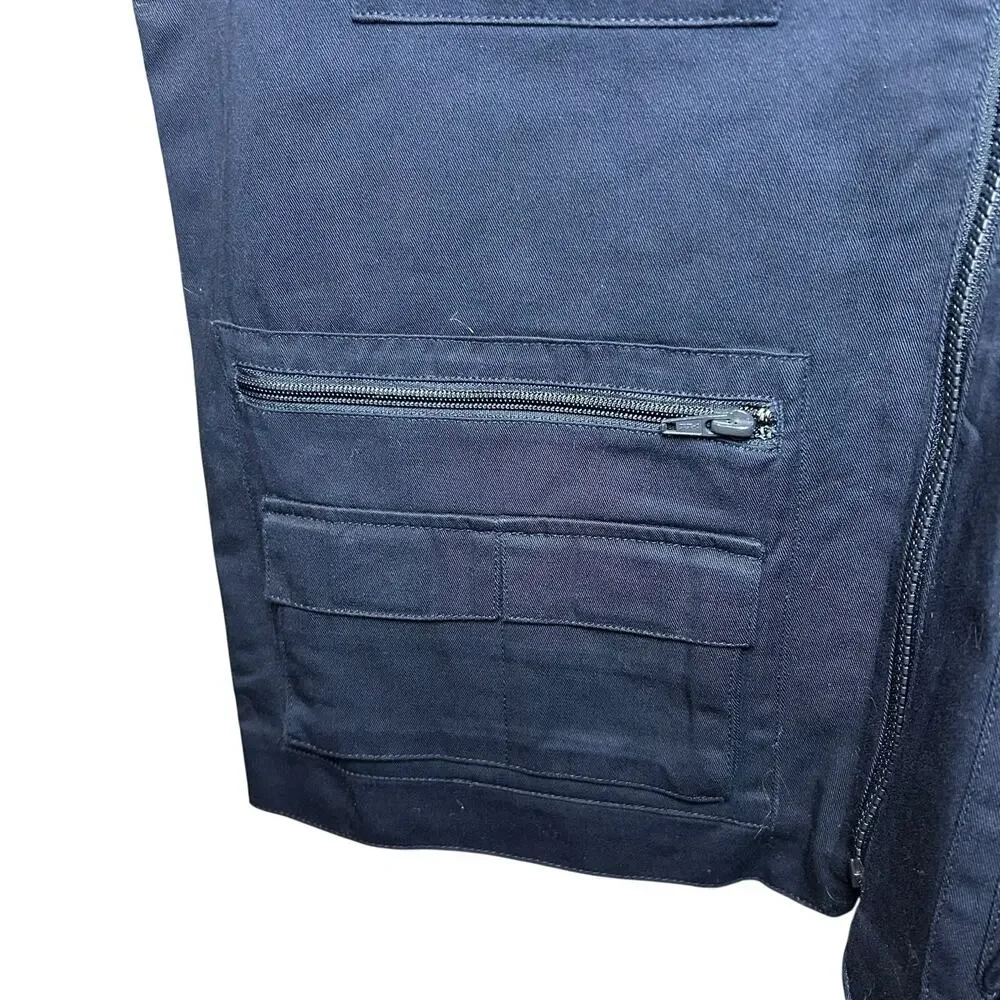 Vintage Gerzon Navy Technical Multi-Pocket Utility Gorpcore Vest